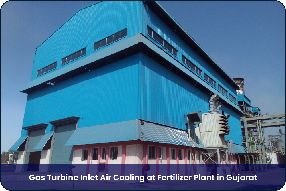 Gas Turbine Inlet Air Cooling at Fertilizer Plant in Gujarat