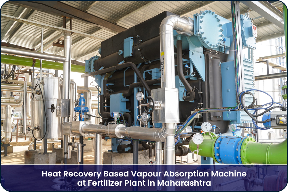 Heat Recovery Based Vapour Absorption Machine at Fertilizer Plant in Maharashtra